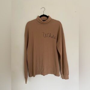 WHOLE Thermal Turtleneck SkimMilk